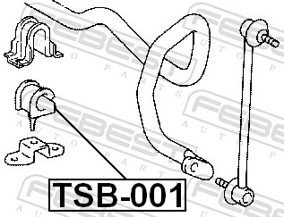 Stabiliser Mounting - TSB-001 FEBEST