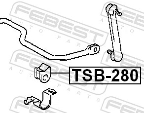 Stabiliser Mounting - TSB-280 FEBEST
