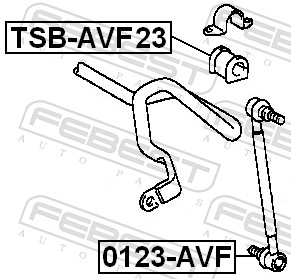 Stabiliser Mounting - TSB-AVF23 FEBEST
