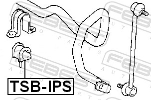 Supporto, Stabilizzatore - TSB-IPS FEBEST