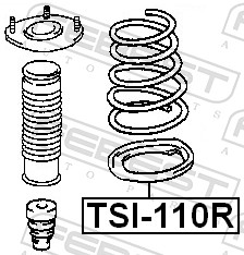 Spring Cap - TSI-110R FEBEST