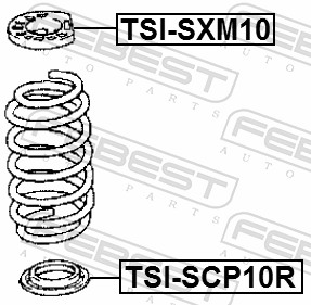 Spring Cap - TSI-SCP10R FEBEST