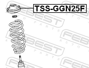 pakabos statramsčio atraminis guolis - TSS-GGN25F FEBEST