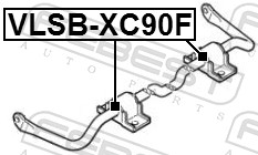 Stabiliser Mounting - VLSB-XC90F FEBEST