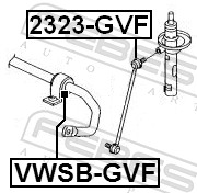Stabiliser Mounting - VWSB-GVF FEBEST