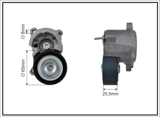 Tensioner Lever, V-ribbed belt - 100500SP CAFFARO