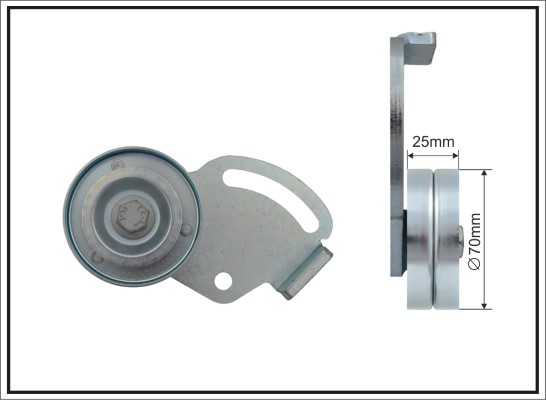 Belt Tensioner, V-ribbed belt - 132-00 CAFFARO