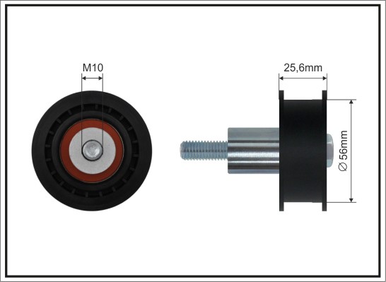 Galoppino/Guidacinghia, Cinghia dentata - 27-48 CAFFARO