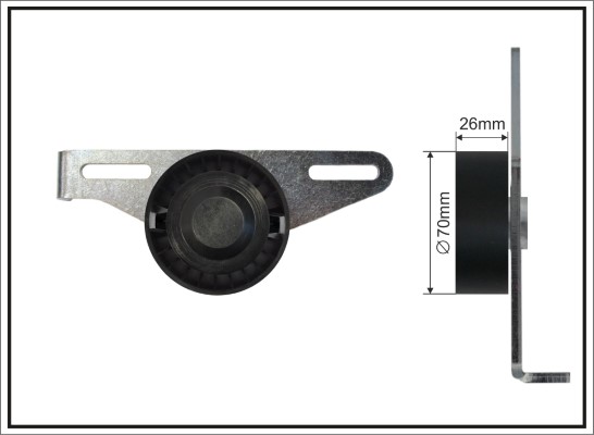 Belt Tensioner, V-ribbed belt - 48-00 SC CAFFARO