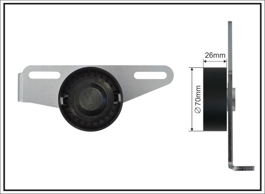 Belt Tensioner, V-ribbed belt - 500059 SC CAFFARO