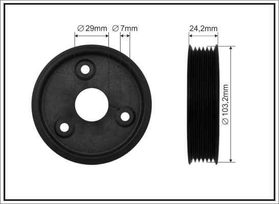 Puleggia, Servopompa - 500322 CAFFARO