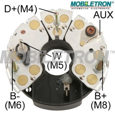 Rectifier, alternator - RB-66H MOBILETRON