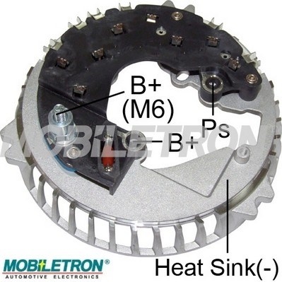 Rectifier, alternator - RF-123 MOBILETRON