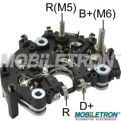 Rectifier, alternator - RB-105H MOBILETRON