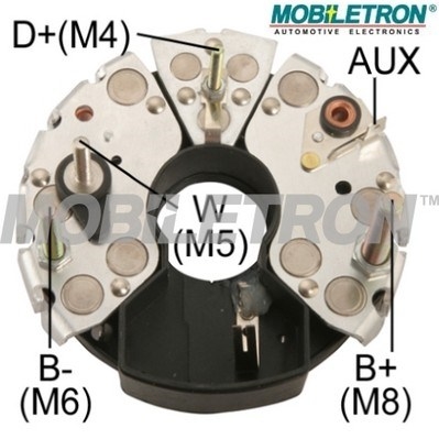 Rectifier, alternator - RB-73H MOBILETRON