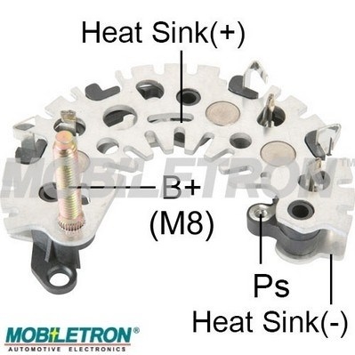 Rectifier, alternator - RI-23HD MOBILETRON