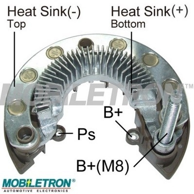 Rectifier, alternator - RM-203 MOBILETRON