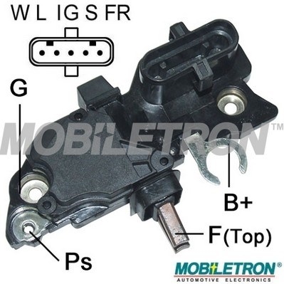 Alternator Regulator - VR-B122B MOBILETRON