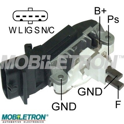 Alternator Regulator - VR-B558B MOBILETRON
