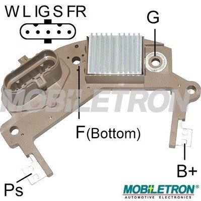 Regolatore alternatore - VR-H2009-197B MOBILETRON