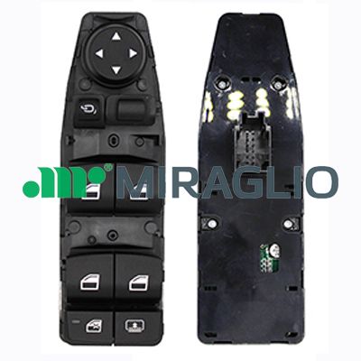 Switch, window regulator - 121/BMP76002 MIRAGLIO