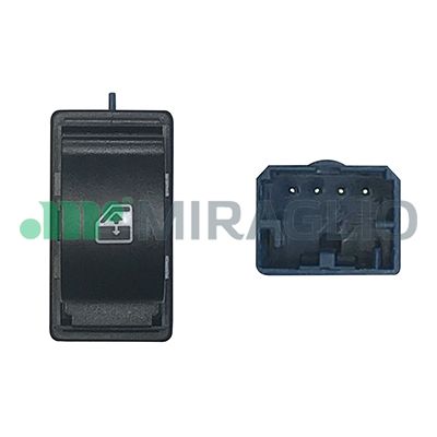 Switch, window regulator - 121/FTI76005 MIRAGLIO