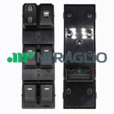 Switch, window regulator - 121/KAB76001 MIRAGLIO