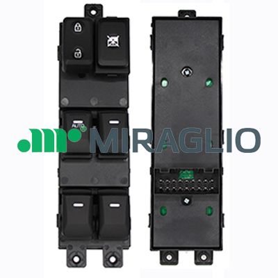 Switch, window regulator - 121/KAB76002 MIRAGLIO