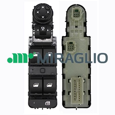 Switch, window regulator - 121/PGB76002 MIRAGLIO