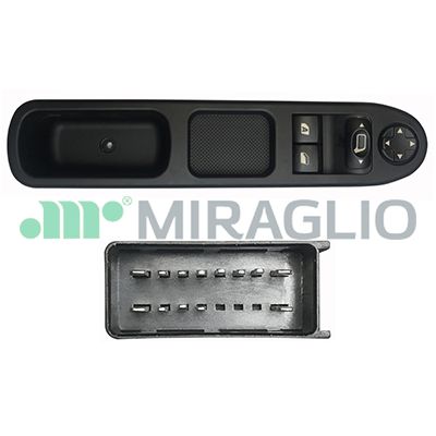 Switch, window regulator - 121/PGP76003 MIRAGLIO