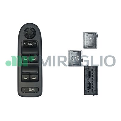 Switch, window regulator - 121/PGP76007 MIRAGLIO