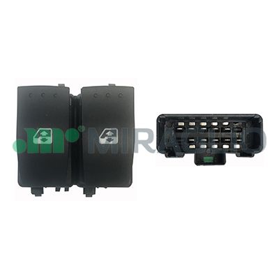 Switch, window regulator - 121/RNB76002 MIRAGLIO