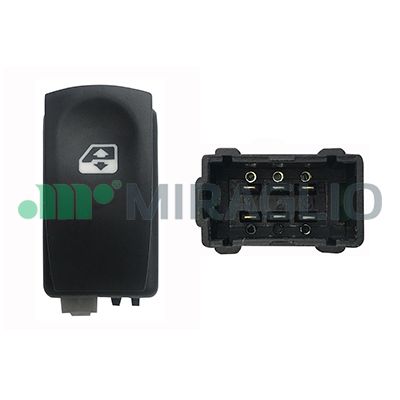 Switch, window regulator - 121/RNI76006 MIRAGLIO