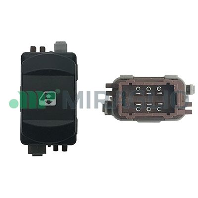 Switch, window regulator - 121/RNI76007 MIRAGLIO