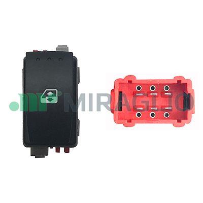 Switch, window regulator - 121/RNI76008 MIRAGLIO