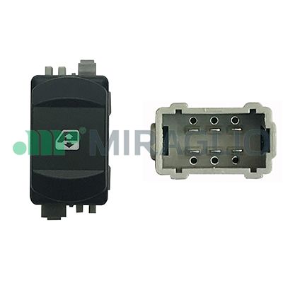 Switch, window regulator - 121/RNI76009 MIRAGLIO
