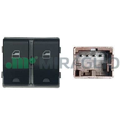 Switch, window regulator - 121/VKB76005 MIRAGLIO