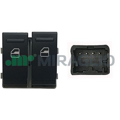 Switch, window regulator - 121/VKB76009 MIRAGLIO