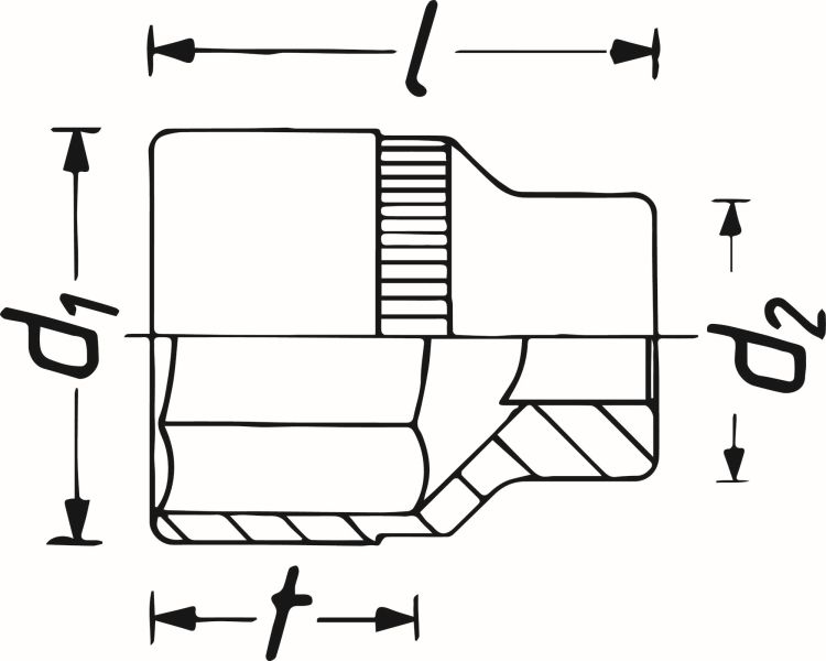 Socket - 850-7 HAZET