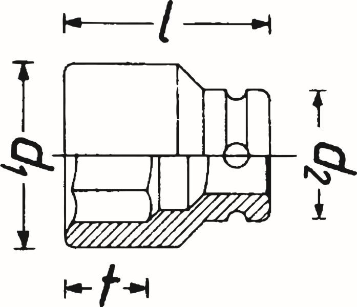 Power Socket - 880S-9 HAZET