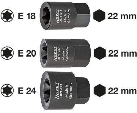 Socket - 2871-E24 HAZET