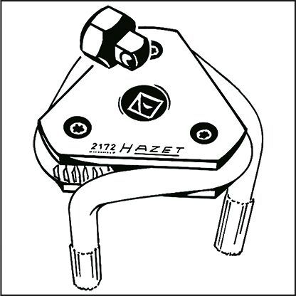 Oilfilter Spanner - 2172 HAZET