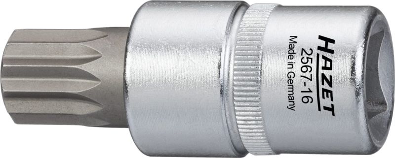 Socket, oil drain plug - 2567-16 HAZET