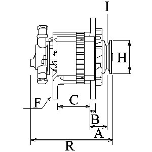 Alternator - 116107 HC-Cargo