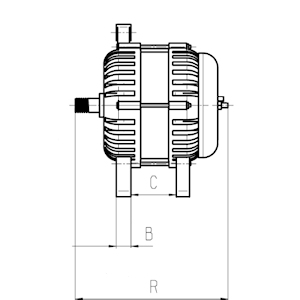 Alternator - 116721 HC-Cargo