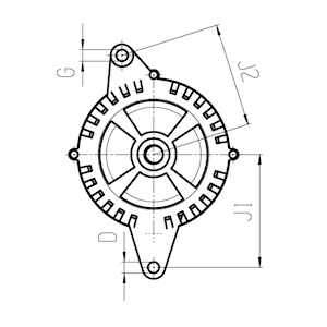 Alternator - 116721 HC-Cargo