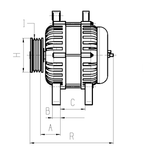 Alternator - 116294 HC-Cargo