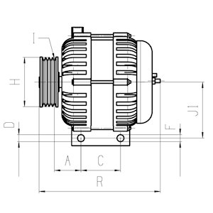 Alternator - 113272 HC-Cargo