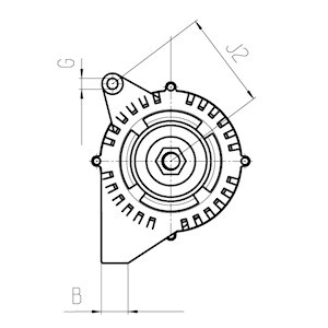 Alternator - 113272 HC-Cargo