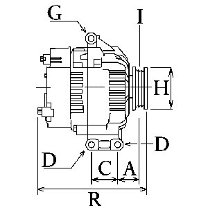 Alternator - 113285 HC-Cargo